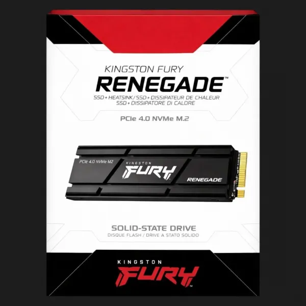 Накопичувач SSD Kingston Fury Renegade 1TB NVMe PCIe 4.0 (SFYRSK/1000G)