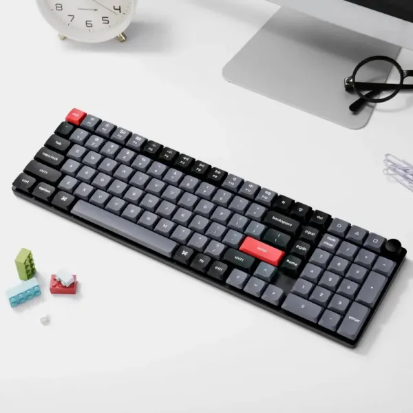 Ігрова клавіатура Keychron K17 Pro 103 Key RGB Gateron MX 2.0 Brown (Black) (K17P-B3-UA)