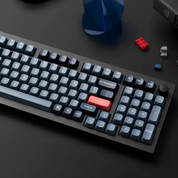 Ігрова клавіатура Keychron V5 Max 100 Key RGB Hot-Swap Gateron Jupiter Banana (Black) (V5M-D4-UA)