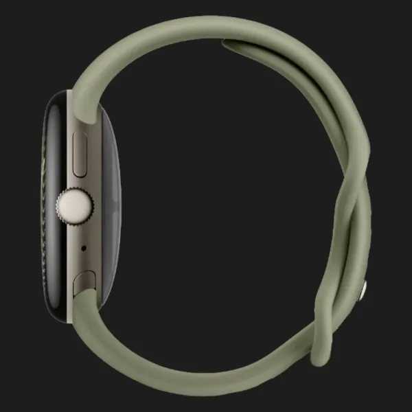 Смарт-годинник Google Pixel Watch 5 41mm LTE Satin Pyrite Aluminum Case / Olive Active Band