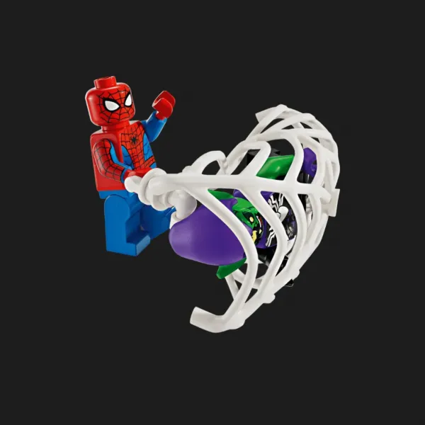 Конструктор LEGO Super Heroes Автомобіль для перегонів Людини-Павука й Зелений Гоблін з отрутою Венома (76279)