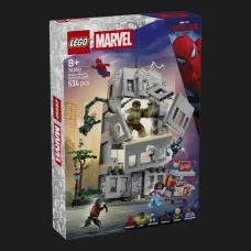 Конструктор LEGO Marvel Епічна сутичка Людини-павука проти Халка (76350)