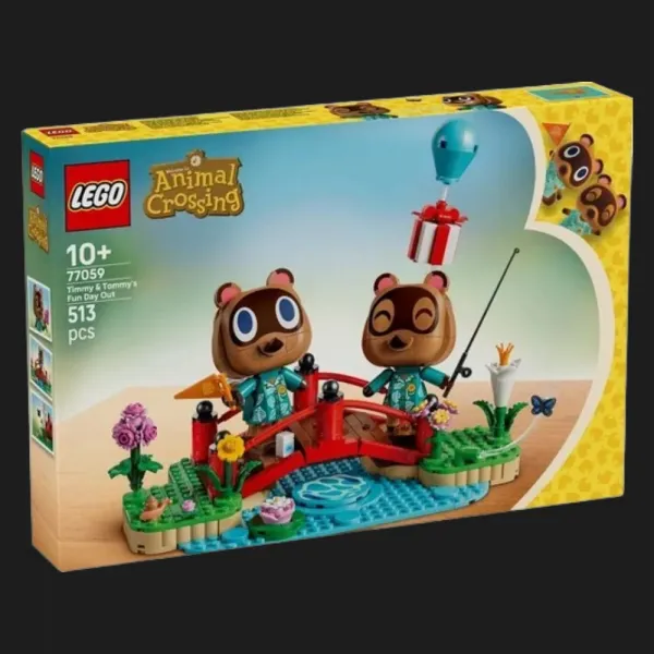 Конструктор LEGO Animal Crossing Веселий день Timmy і Tommy на природі (77059)