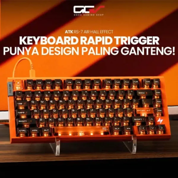 Ігрова клавіатура ATK RS7 Air (Orange)