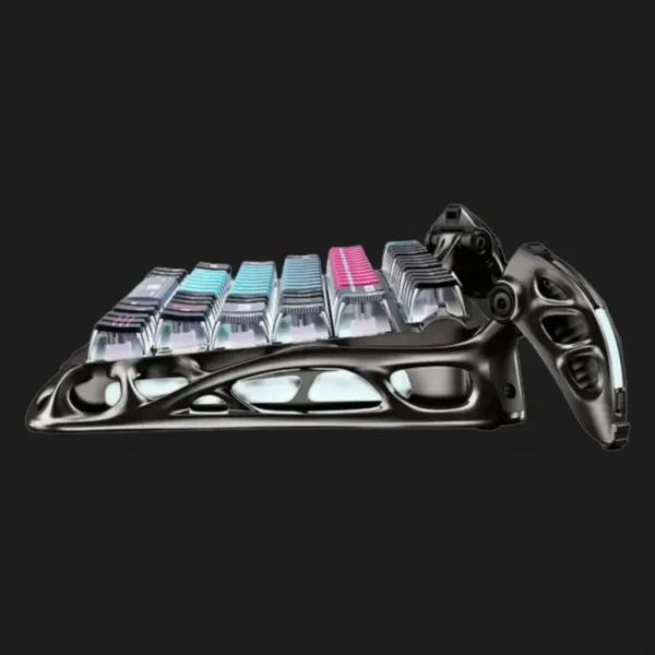 Ігрова клавіатура магнітна GravaStar Mercury V75 Pro 80keys Magnetic Jade Gaming 8K USB-A RGB Cyberpunk (Gray)