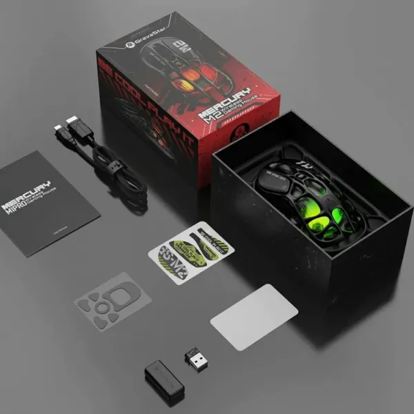 Миша GravaStar Mercury M2 BT/WL/USB-A RGB (Black) (GRAVASTARM2_BLK)