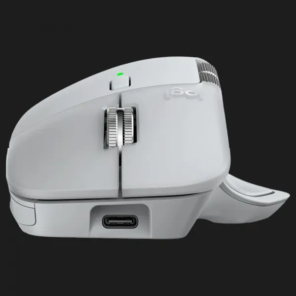 Миша Logitech MX Master 4 for Mac Performance Wireless/Bluetooth (Pale Gray) (910-007576) (UA)