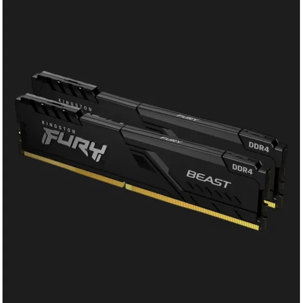 Оперативна памʼять Kingston Fury Beast DDR4 32GB 2x16GB 3600MHz (KF436C18BBK2/32)