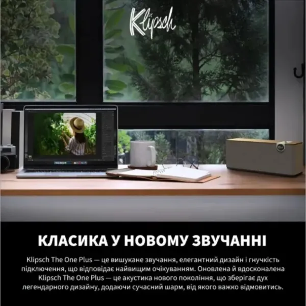 Портативна акустика Klipsch The One Plus (Matt Black) (1071959)