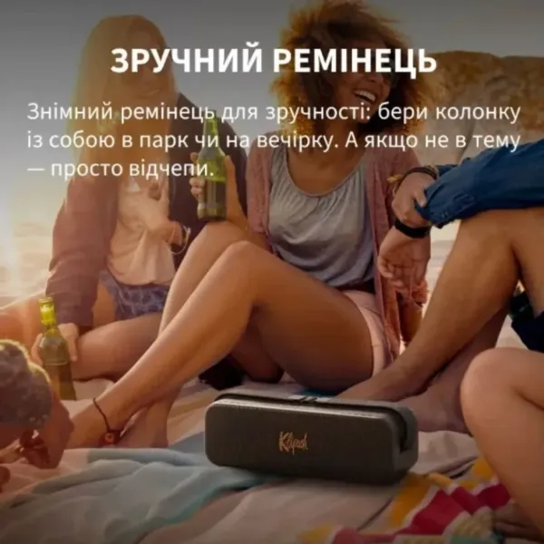 Портативна акустика Klipsch Detroit (Black) (1072202)