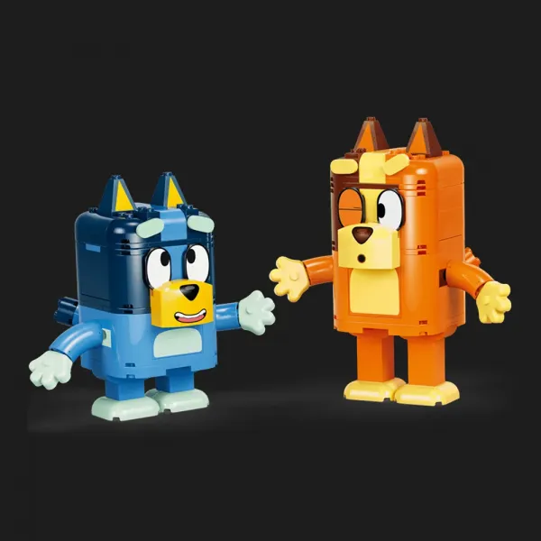 Конструктор LEGO Bluey Сім'я Блуї з кубиків (11217)