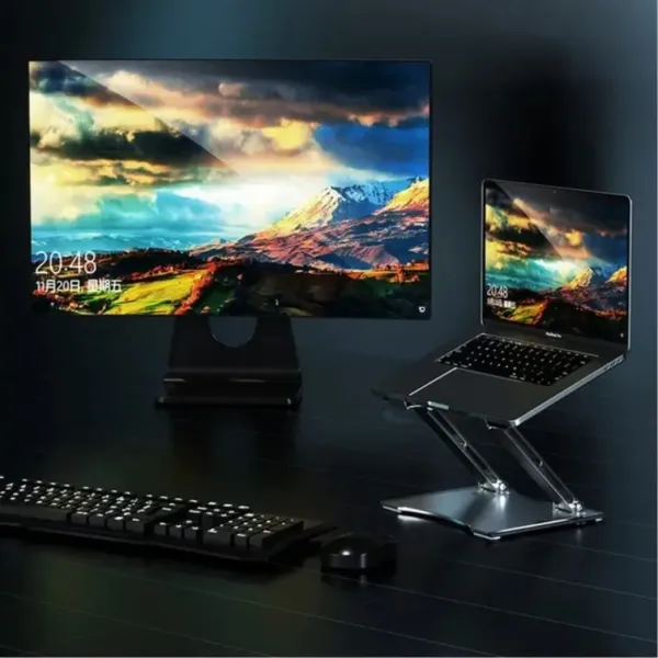Підставка для ноутбука Rtako RS-CP75A Dual-Layer (Silver)