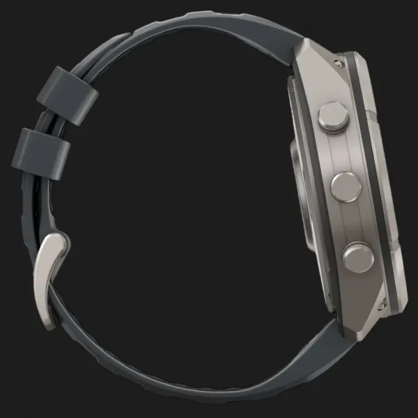 Garmin Fenix 9 Pro 51mm LTE AMOLED Sapphire Titanium with Graphite/Black Silicone Band