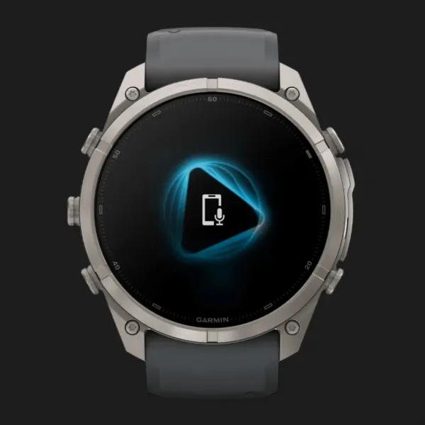 Garmin Fenix 9 Pro 51mm AMOLED Sapphire Titanium with Graphite/Black Silicone Band