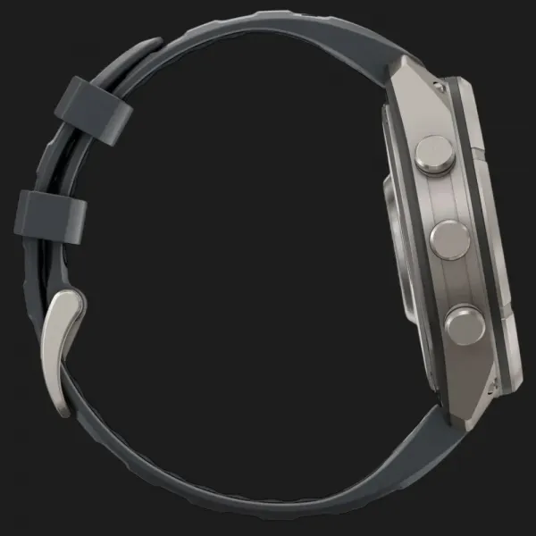 Garmin Fenix 9 Pro 47mm AMOLED Sapphire Titanium with Graphite/Black Silicone Band