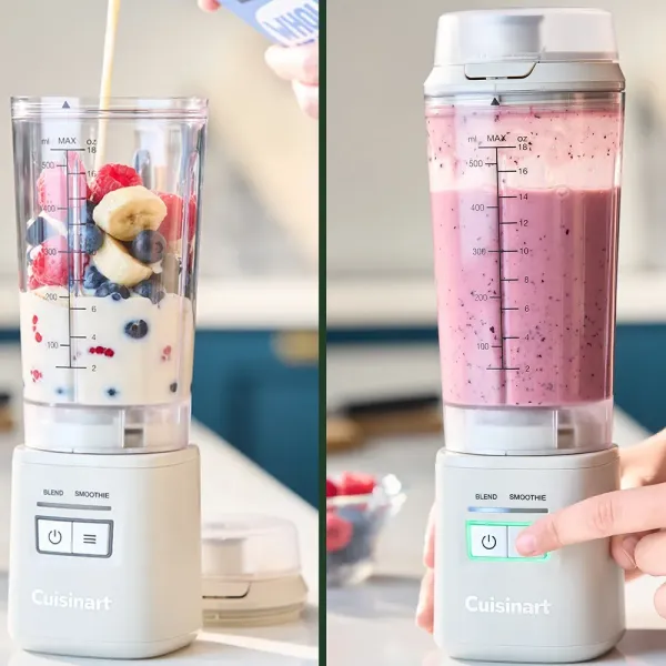 Блендер стаціонарний Cuisinart Blast & Go PBL100E (Beige)