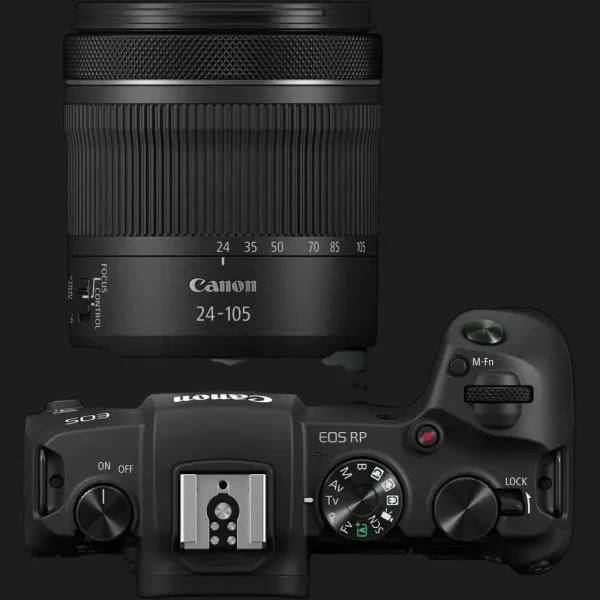 Цифровий фотоапарат CANON EOS R8 + 24-105mm f/4-7.1 IS STM (Black) (5803C093)
