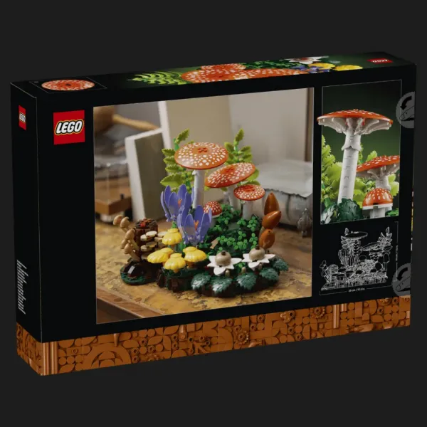 Конструктор LEGO Botanicals Лісові гриби (11505)