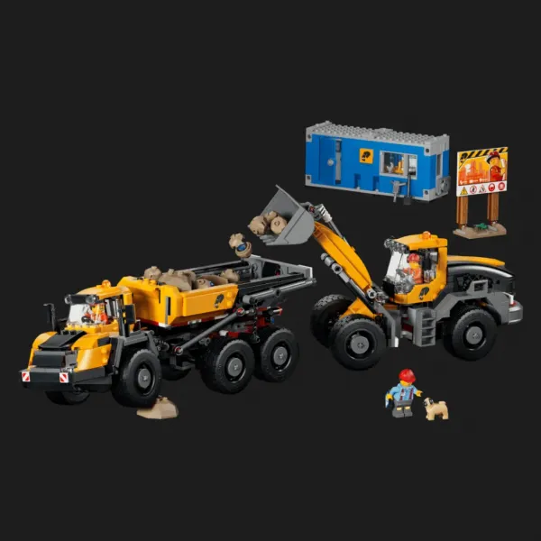 Конструктор LEGO City Самоскид і ковшовий навантаж (60494)