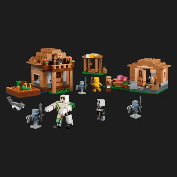 Конструктор LEGO Minecraft Напад викликача на село (21596)