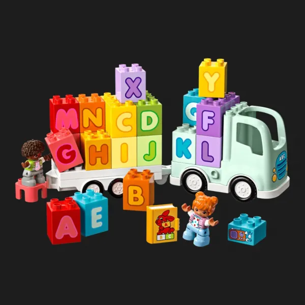 Конструктор LEGO DUPLO Town Вантажівка з абеткою (10421)