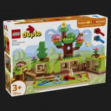 Конструктор LEGO DUPLO Ліс відкриттів із дикими тваринами (10480)