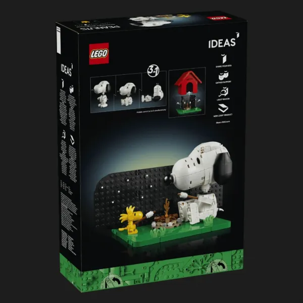 Конструктор LEGO Ideas Дрібнота: Будка Снупі (21368)