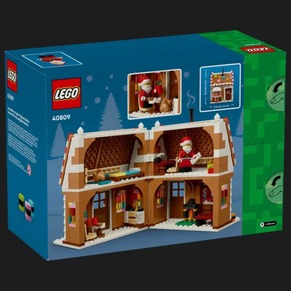 Конструктор LEGO Святковий пряниковий будиночок (40809)
