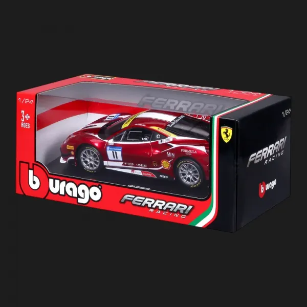 Автомодель Bburago — Ferrari 488 Challenge (1:24) (18-26308)