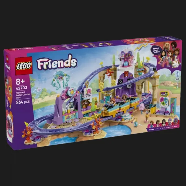 Конструктор LEGO Friends Американські гірки з русалками (42703)