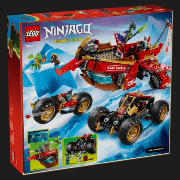 Конструктор LEGO Ninjago Райська земля Іграшкова вантажівка (71869)