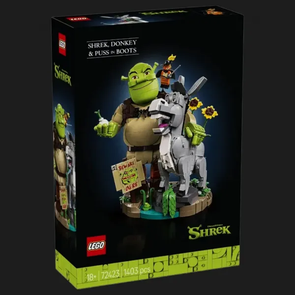 Конструктор LEGO Шрек/Осел та Кіт у чоботях (72423)