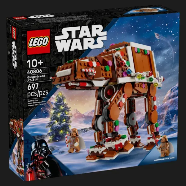 Конструктор LEGO Star Wars Пряниковий крокохід AT-AT (40806)