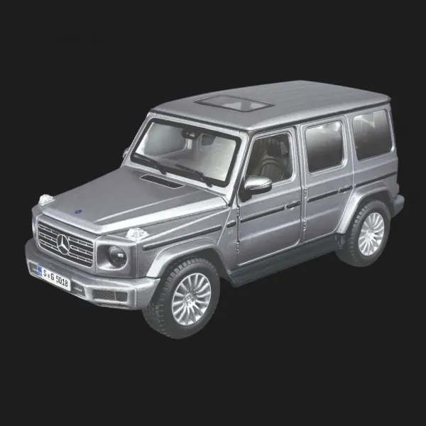 Збірна модель автомобіля Maisto 2019 Mercedes-Benz G-Class, 1:25 (39536 silver)
