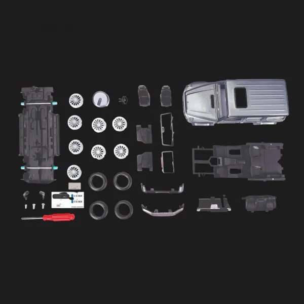 Збірна модель автомобіля Maisto 2019 Mercedes-Benz G-Class, 1:25 (39536 silver)