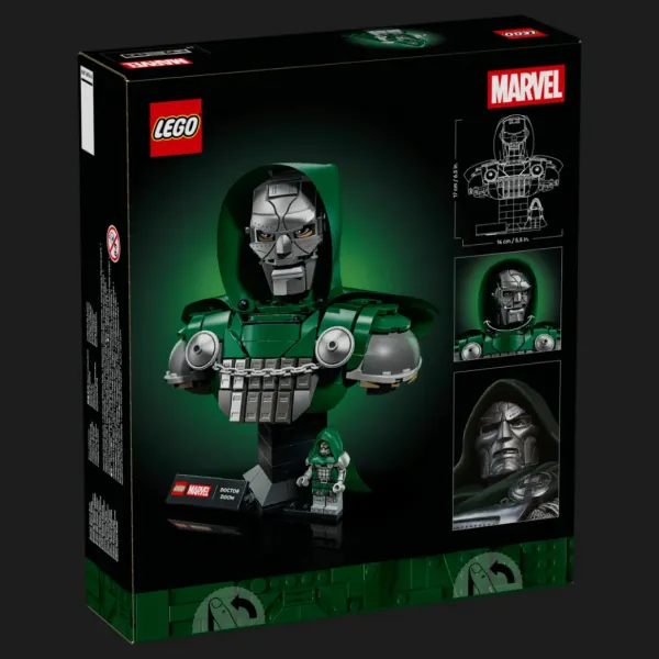 Конструктор LEGO Marvel Бюст Доктора Дума (76345)
