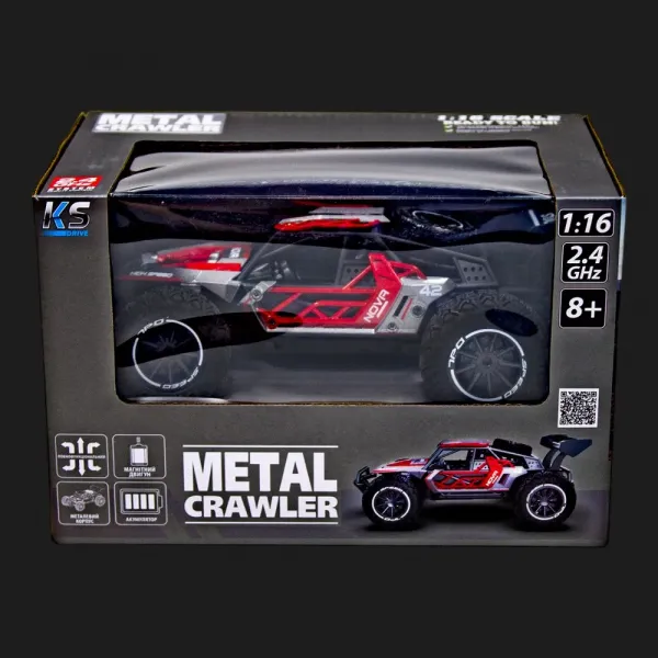 Автомобіль з р/к KS Drive Metal Crawler — Nova, 1:16 (SL-231RHGR)