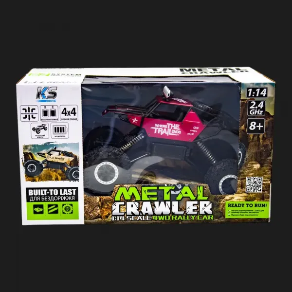 Автомобіль з р/к KS Drive Off-road Crawler — Where the trail ends, 1:14 (SL-121RHMR)