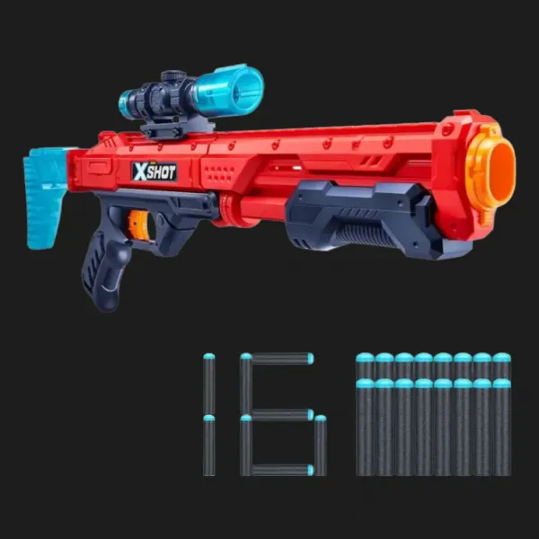 Швидкострільний бластер X-Shot Red  Excel Hawk Eye (36435R)