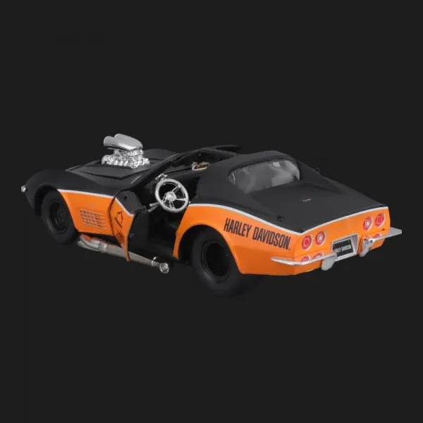 Машинка Maisto Harley-Davidson Custom1970 Chevrolet Corvette (1:24) (32160/32193)