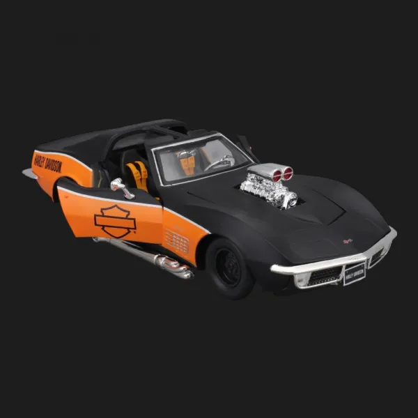 Машинка Maisto Harley-Davidson Custom1970 Chevrolet Corvette (1:24) (32160/32193)