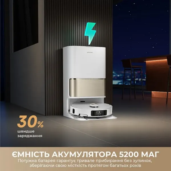 Робот-пилосос Dreame L50s Pro Ultra (Black)