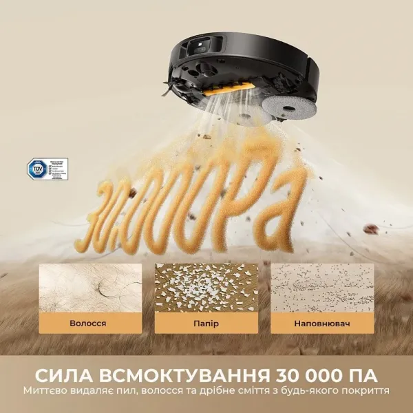 Робот-пилосос Dreame L50s Pro Ultra (White)