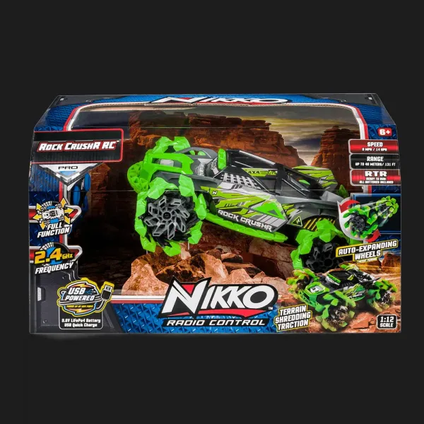 Автомобіль на р/к Nikko Rock CrushR Techno (10211) (Green)