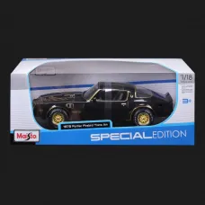 Автомодель Maisto 1978 Pontiac Firebird Trans Am, 1:18 (31464 met.black)