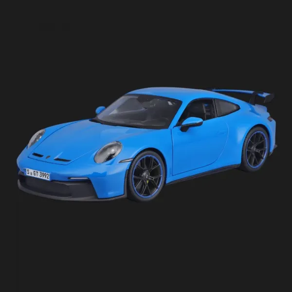 Автомодель Maisto 2022 Porsche 911 GT3, 1:18 (36458 blue)