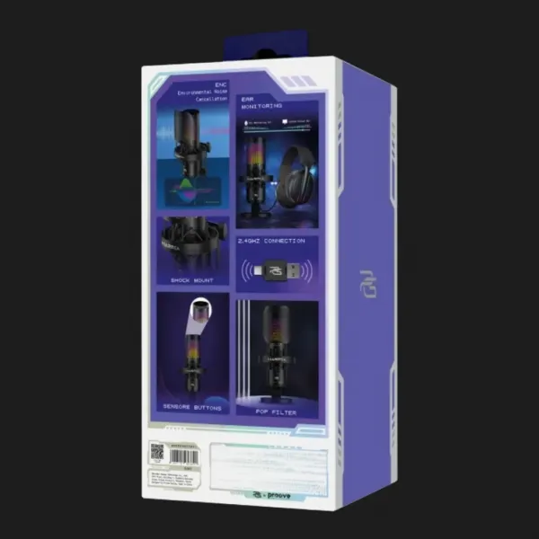 Ігровий мікрофон Proove Gaming Harpia (Black) (WMHR00022001)
