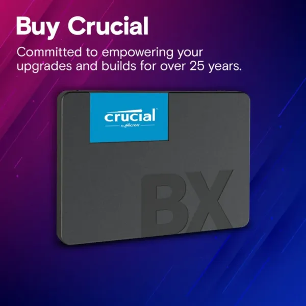 Накопичувач SSD Crucial BX500 1TB SATA (CT1000BX500SSD1)