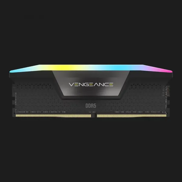 Оперативна памʼять Corsair 32GB (2x16GB) DDR5 6000 MHz Vengeance RGB (CMH32GX5M2E6000C36)