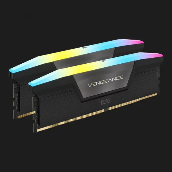 Оперативна памʼять Corsair 16GB (2x8GB) DDR5 6000 MHz Vengeance RGB (CMG16GX5M2E6000Z36)